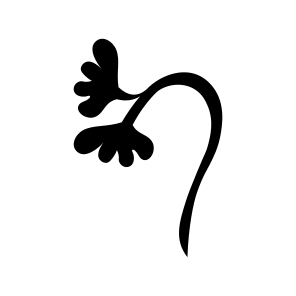 Tilted Plant, Floral, Nature, Plant, Botanical icon