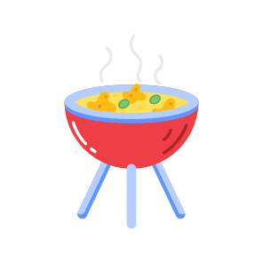 Bbq Grill, Cooking, Food, Picnic, Leisure, icon
