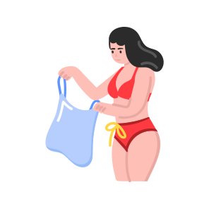 Beach Girl, Summer, Vacation, Leisure, Seaside icon