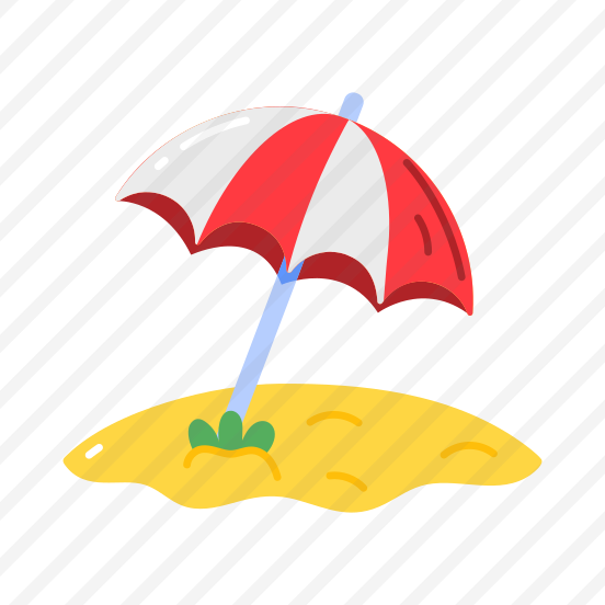 Beach Umbrella, Parasol, Sunshade, Holiday, Leisure preview