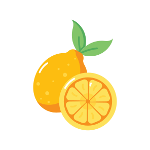 Citrus Zest, Lemon, Fruit, Sour, Juicy, icon