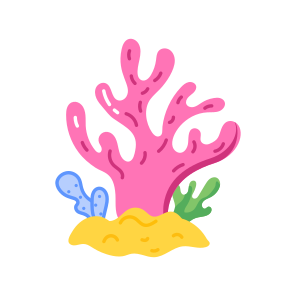 Coral Reef, Aquatic, Plant, Nature, Tropical icon