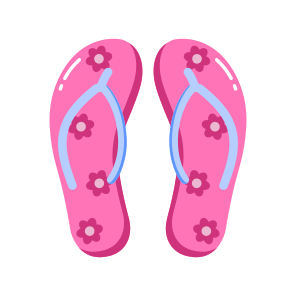 Flip Flops, Slippers, Shoes, Footwear, Accessory icon
