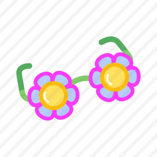 Flower Glasses, Googles, Eyewear, Fashion, Accessory preview