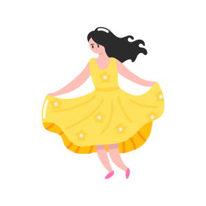 Frock, Dress, Outfit, Attire, Apparel icon