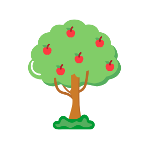 Fruit Tree, Nature, Tropical, Apple Tree, Outdoor icon