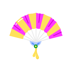 Hand Fan, Handheld, Cooling, Accessory, Paper Fan, icon