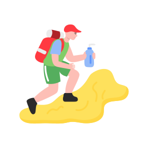 Hiking, Climbing, Adventure, Leisure, Recreation icon