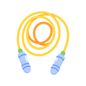 Jumping Rope, Skipping, Workout, Exercise, Fitness, icon