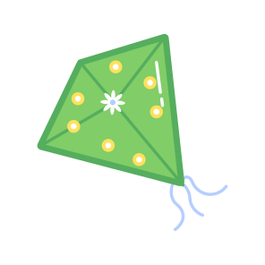 Kite, Sport, Flying, Recreation, Leisure icon