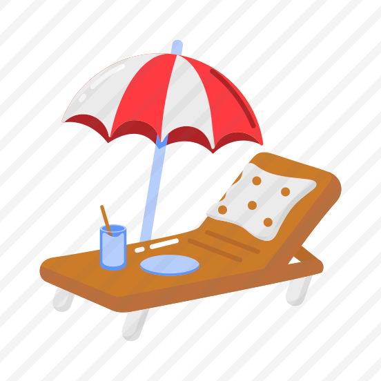 Lounger, Relaxation, Umbrella, Beach, Leisure preview
