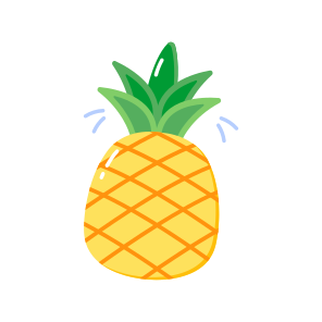 Pineapple, Fruit, Tropical, Food, Edible icon
