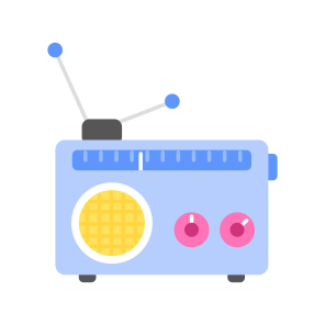 Radio Music, Audio, Entertainment, Musical, Device icon