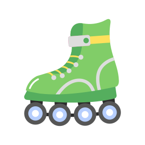 Roller Skates, Sport, Shoes, Leisure, Recreation icon