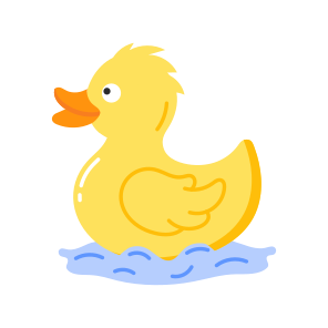 Rubber Duck, Toy, Floating, Aquatic, Leisure icon