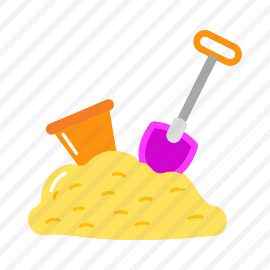 Sand Digging, Shovel, Excavation, Beach, Recreation preview