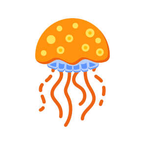 Sea Jelly, Aquatic, Nature, Creature, Specie icon