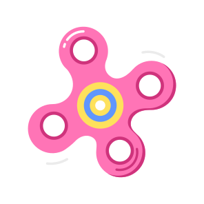 Spinner, Fidget, Plaything, Toy, Leisure icon