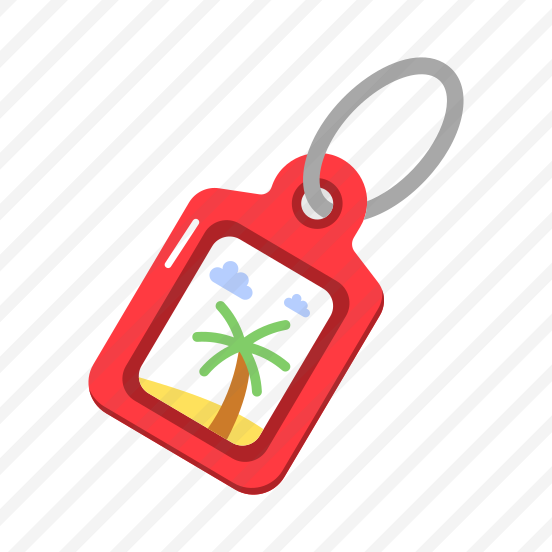 Summer Keychain, Souvenir, Accessory, Decor, Charm preview
