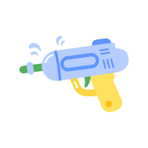 Water Blaster, Gun, Plaything, Handgun, Leisure icon