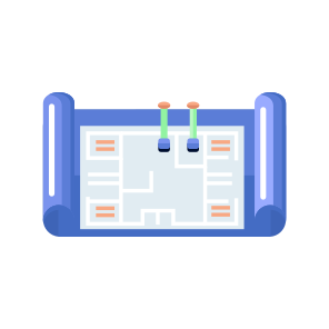 Blueprint, Layout, Prototype, Floor Plan, Construction icon