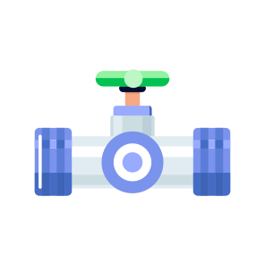 Butterfly Valve, Pipeline, Actuator, Flange, Pressure icon