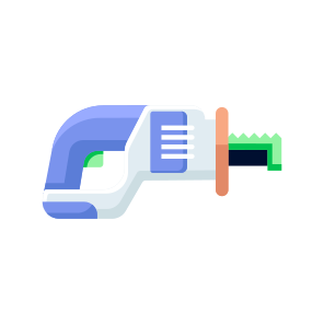 Cutter, Trimmer, Splitter, Handheld, Handgun icon