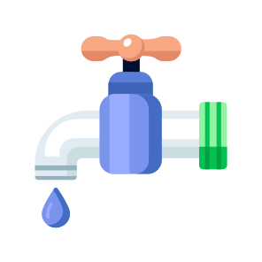 Leaky Faucet, Dripping, Fixture, Tap, Leakage icon