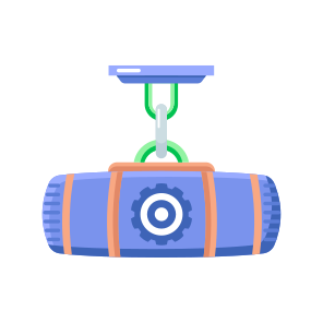 Pipe Lifting, Hoist, Rigging, Pulley, Hook icon