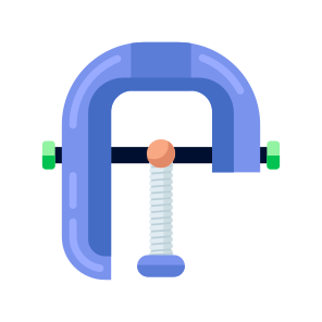 Pipe Vise, Clamp, Fixture, Jaws, Plumbing icon