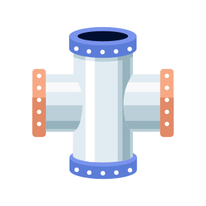 Steel Pipe, Conduit, Corrosion, Tubing, Galvanized icon