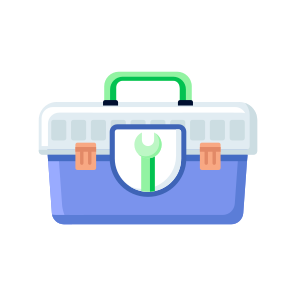 Toolkit, Container, Storage, Toolbox, Maintenance icon