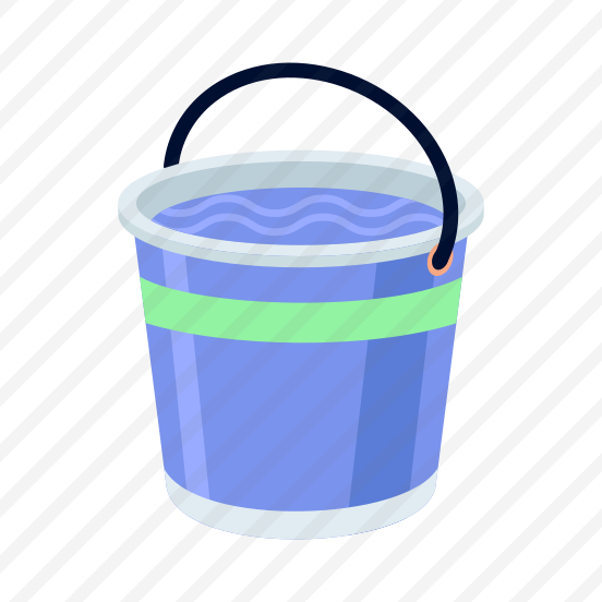 Water Bucket, Pail, Container, Storage, Liquid, preview