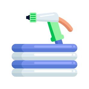 Water Hose, Sprayer, Gun, Nozzle, Pipe icon