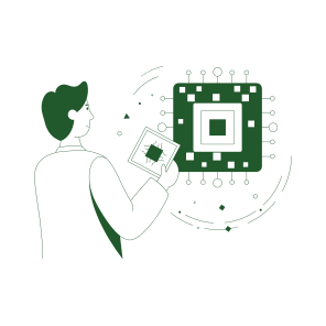 Ai Chip, Microprocessor, Microchip, Cpu, Technology icon