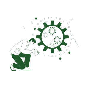 Core Analysis, Verifying, Checking, Statistics, Research icon