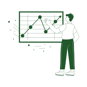 Growth Metrics, Profit, Researcher, Analytics, Statistics icon