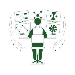 Information Control, Management, Statistician, Analyst, Expert icon