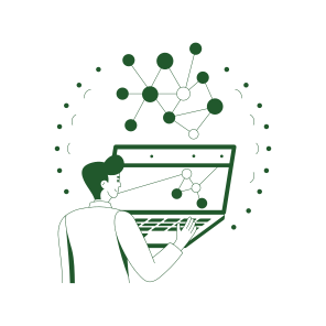 Network Research, Browsing, Working, Online Work, Interface icon