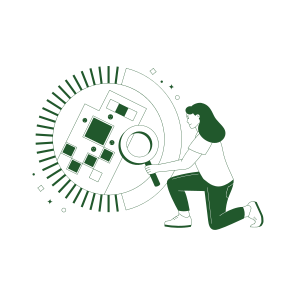 Technical Research, Magnifying, Researching, Checking, Analysis icon