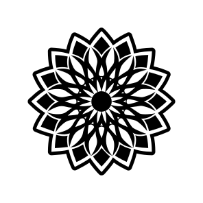 Floral Logo, Sunflower, Helianthus, Flower, Nature, icon