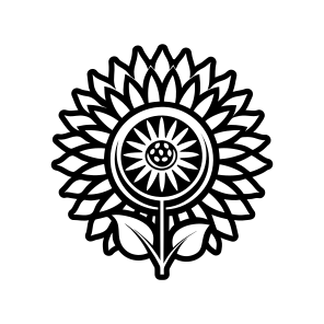 Flower, Sunflower, Helianthus, Nature, Floral, icon