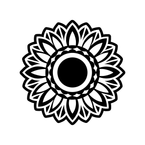 Garden Flower, Sunflower, Helianthus, Floral, Nature, icon