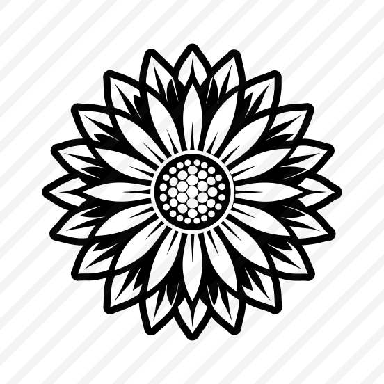 Garden Flower, Sunflower, Helianthus, Floral, Nature,,icons preview