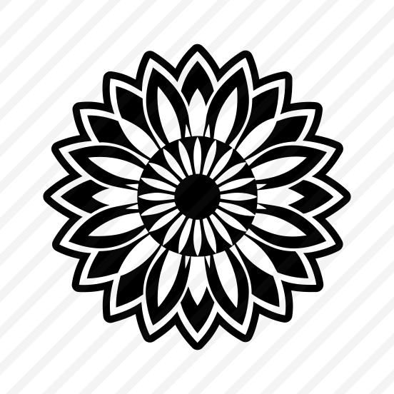 Sunflower, Helianthus Logo, Flower, Nature, Floral,,icons preview