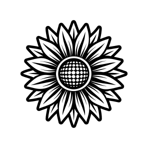 Sunflower, Helianthus Symbol, Flower, Nature, Floral,,icons icon