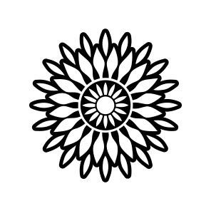 Sunflower Logo, Helianthus, Flower, Nature, Floral,,flat icon