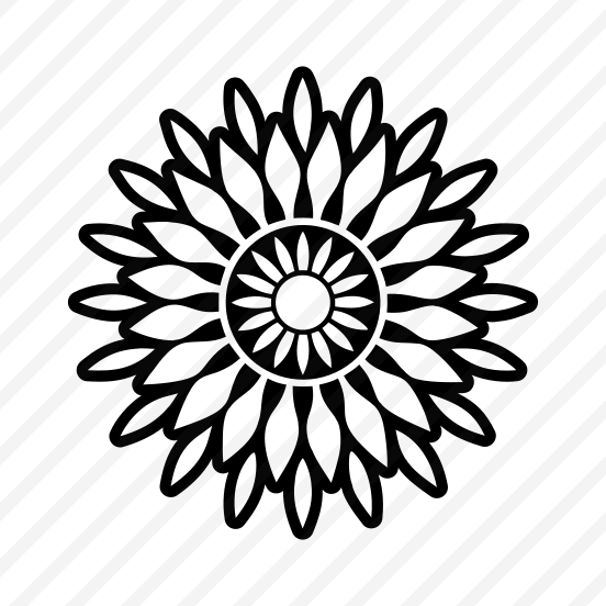 Sunflower Logo, Helianthus, Flower, Nature, Floral,,flat preview