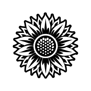 Sunflower Logo, Helianthus, Flower, Nature, Floral,,vector icon
