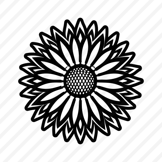 Sunflower Symbol, Helianthus, Flower, Nature, Floral, preview